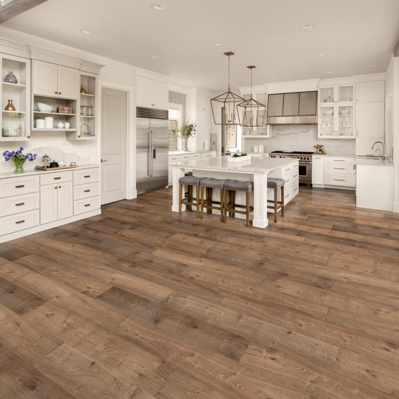 Knotty Barrel Oak Engineered Hardwood Flooring-1