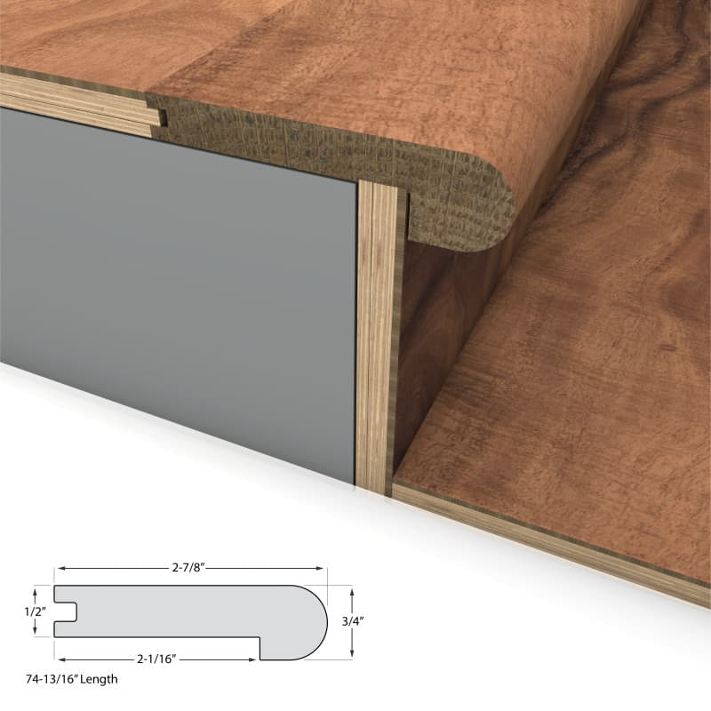 Natural Acacia Varietals Flush Stair Nosing-2