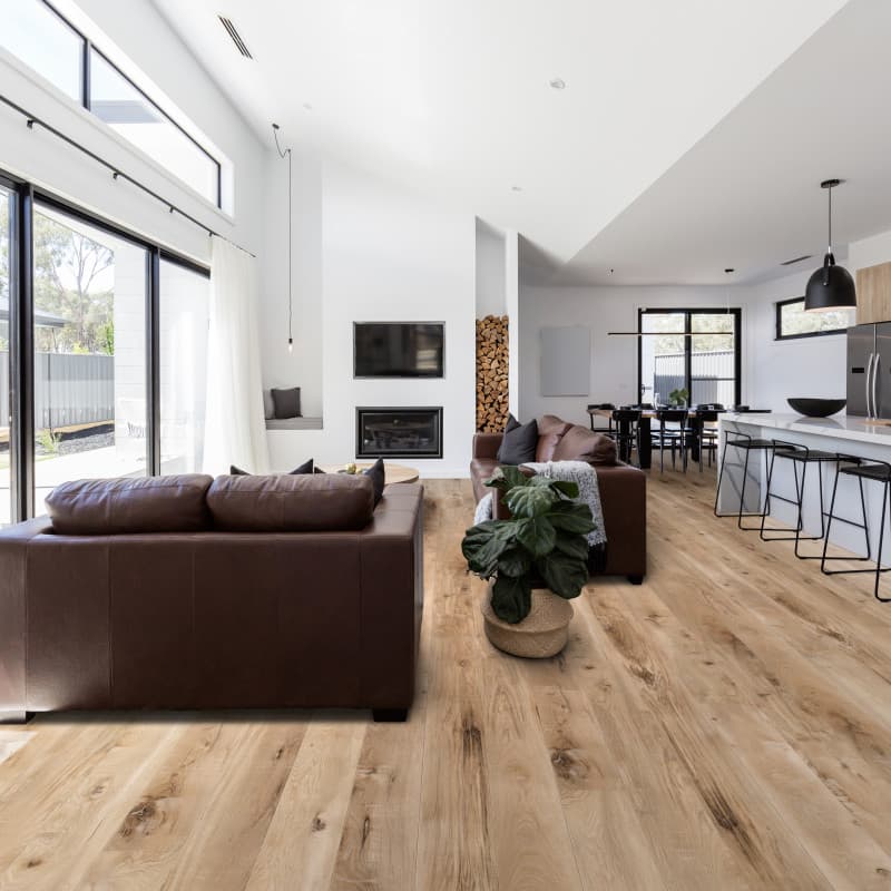 Seaboard Oak Longboards Vinyl Flooring (Angle-Angle)-3