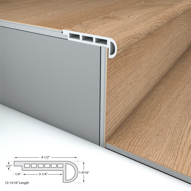 Belmont Bluffs Cali Vinyl Stair Nosing Flush