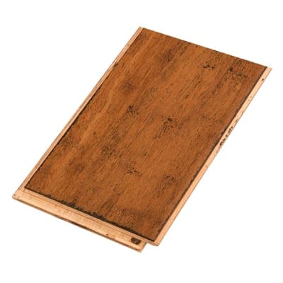 Sample - Antique Java Fossilized Wide Click Engineered Bamboo Flooring