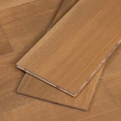 Burgundy Blend Hardwood Cellar Flooring