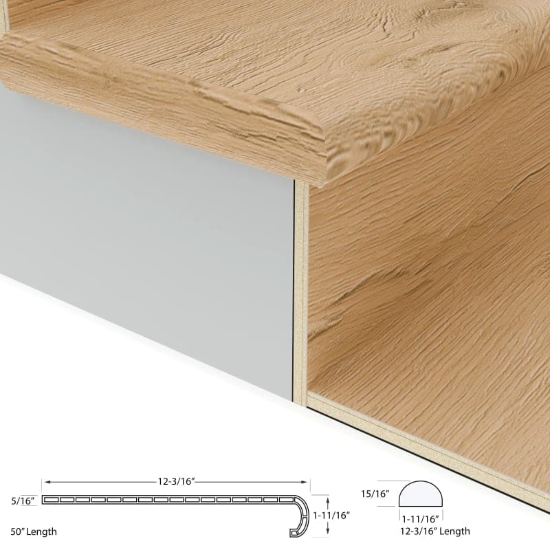 Hidden Palm Stair Tread w/ Cap-2