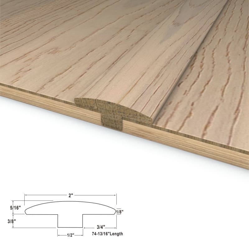 Beach Town Blanc Cali Hardwoods T-Mold-2