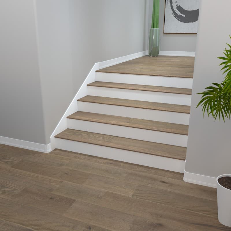 Cava Cove Cali Hardwoods Stair Nosing Flush