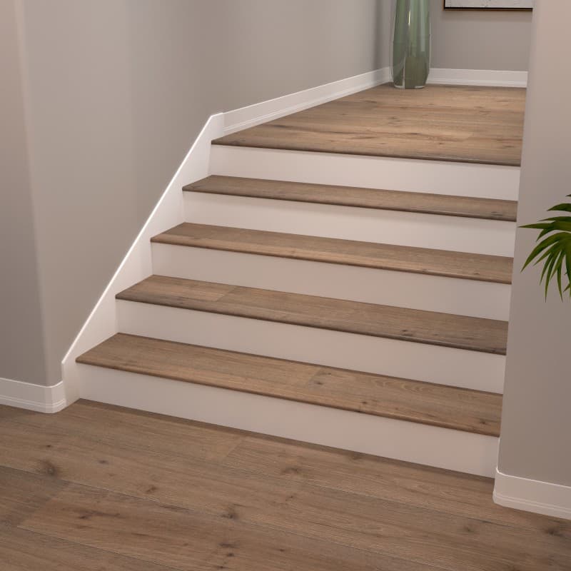 Carmel Valley Cali Hardwoods Stair Nosing Flush