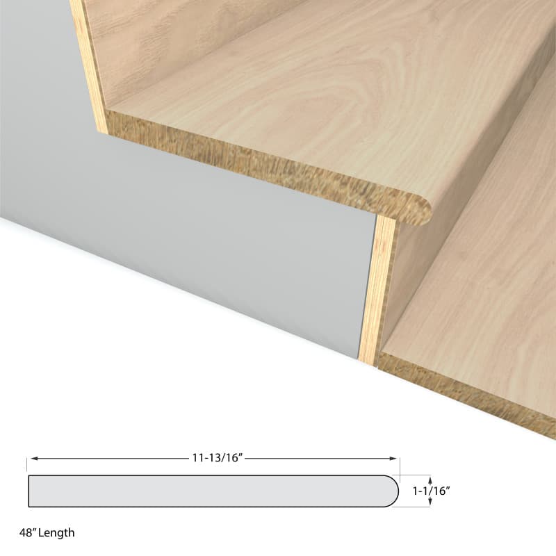 Clarified Ash Stair Tread-2