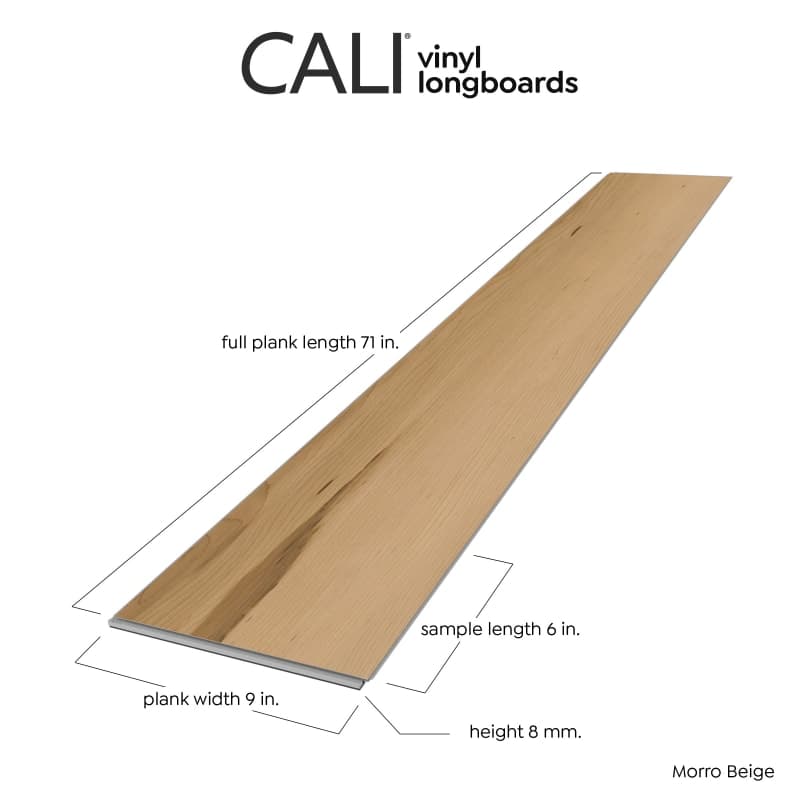 Morro Beige Longboards® Vinyl Flooring (Angle-Angle)-2