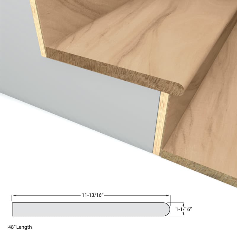 Clarified Acacia Stair Tread