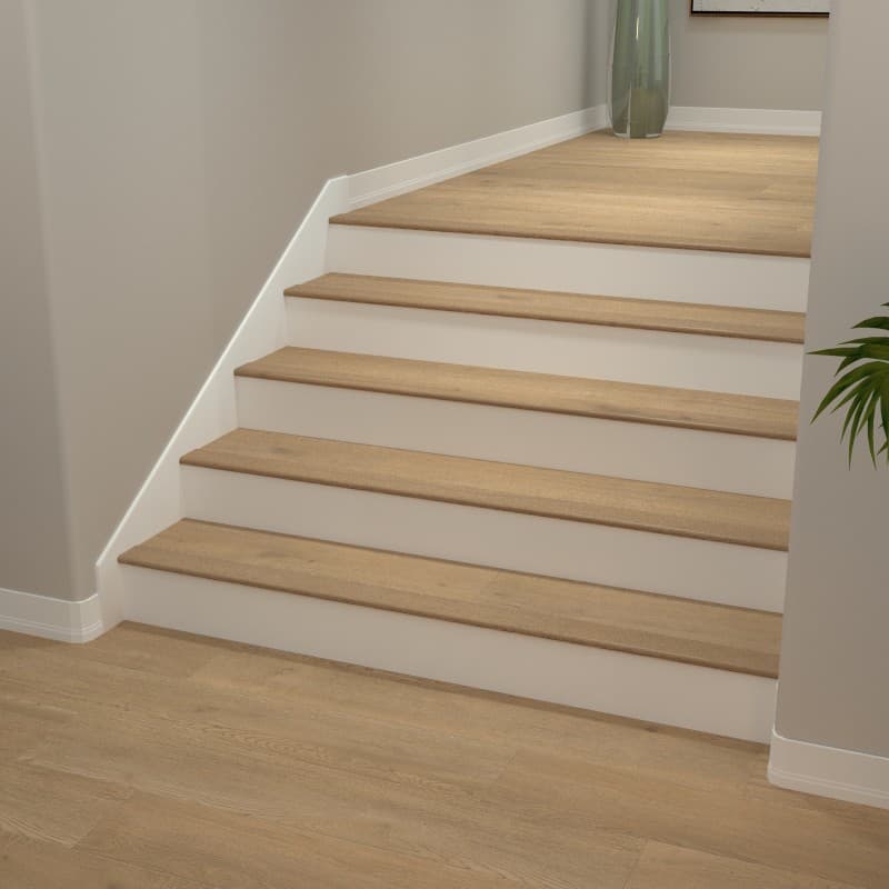 Aliso Almond Stair Nosing Overlap 10mm