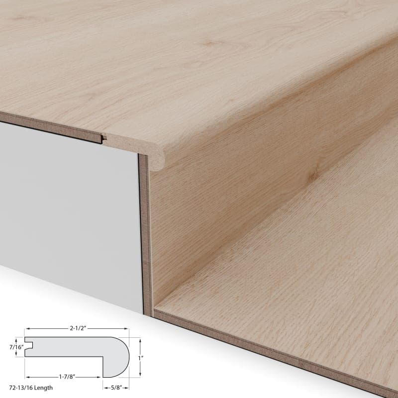 Rockaway Oak Stair Nosing Flush 12mm-2