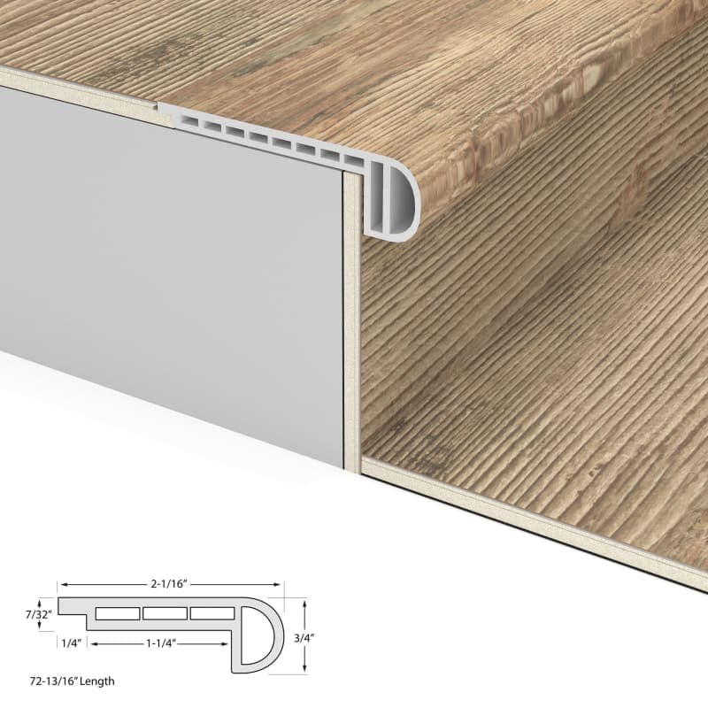 Weathered Ledge Stair Nosing Flush 6.5mm-2
