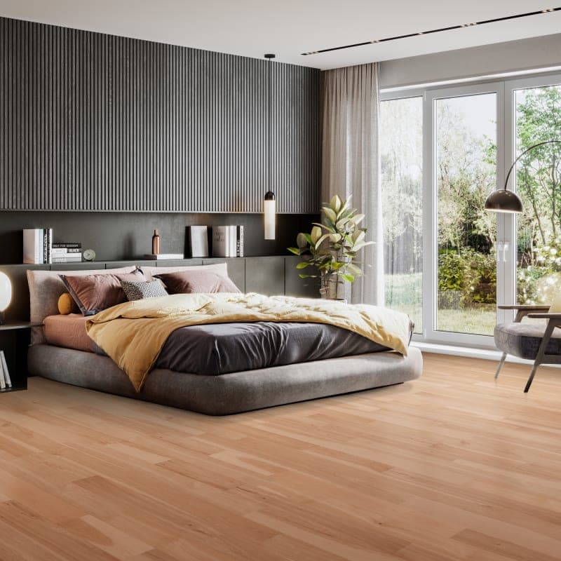 Sample - Natural Hickory Wide+ T&G Cali Hardwoods Flooring-1