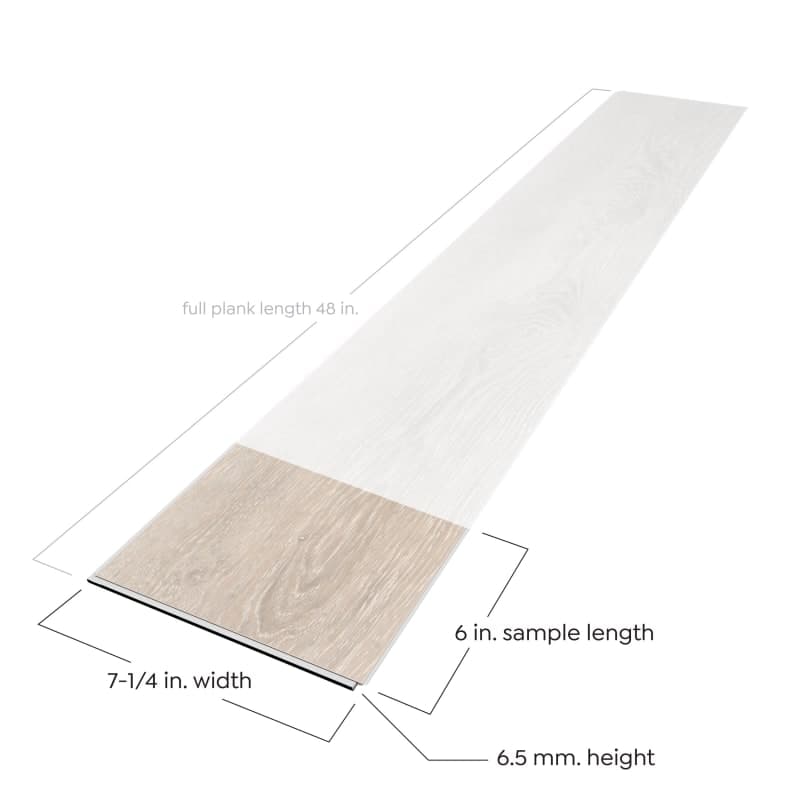 Sample - Castaway Oak Cali Vinyl Pro Windansea - Vinyl Plank Flooring-2