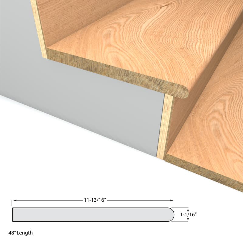 Refined Ash Stair Tread-2