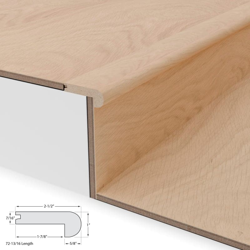 Amber Retreat Stair Nosing Flush 12mm