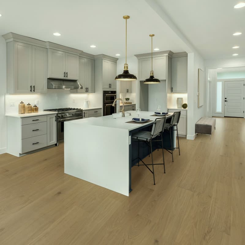 Champagne Sea Hardwood Barrel Flooring-1