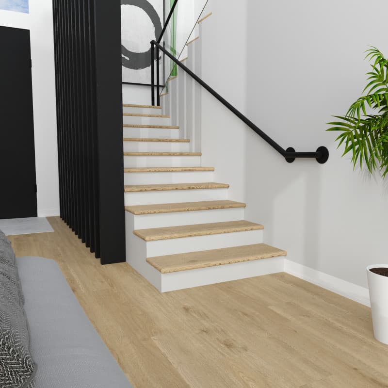 Cypress Preserve Laguna Vinyl Stair Tread w/ Cap-1