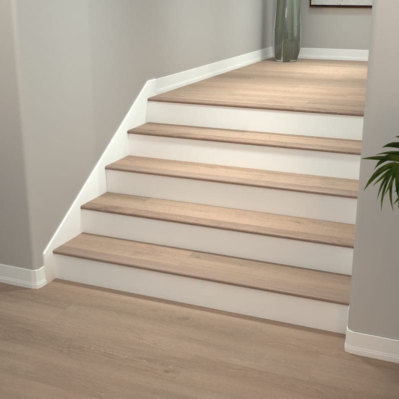 Walnut Shell Stair Nosing Flush 10mm