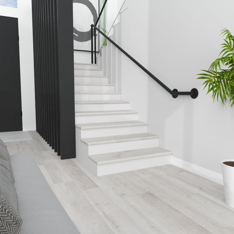 White Aspen Tread w/ Cap Universal